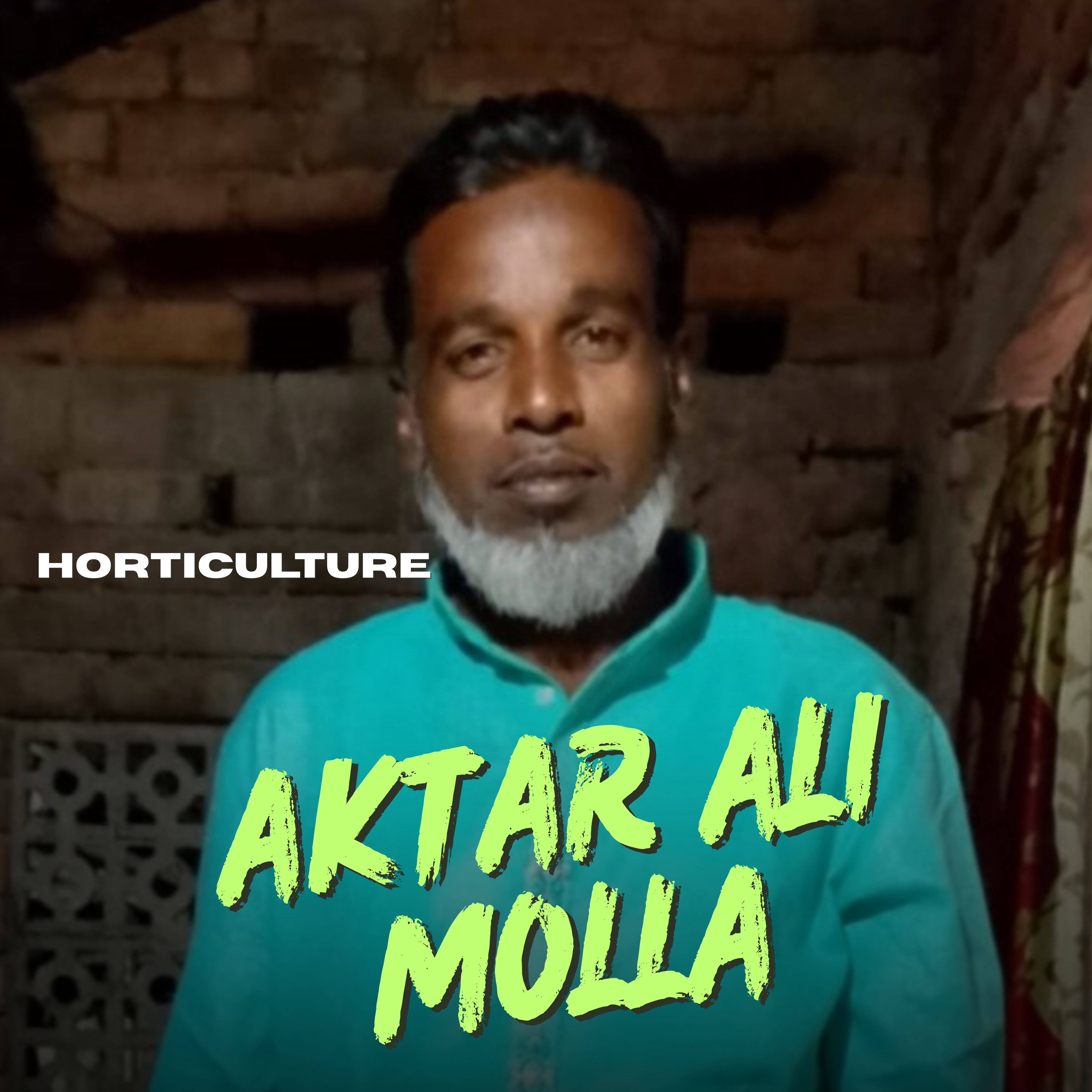 Aktar Ali Molla — Horticulture